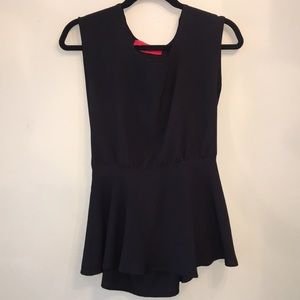 AKIRA Peplum sleeveless blouse